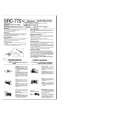 KENWOOD SRC775 Owner's Manual