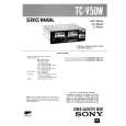 SONY TCV50W Service Manual