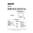 SANYO 14CT1 Service Manual