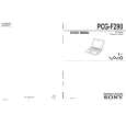 SONY PCGF290 Service Manual
