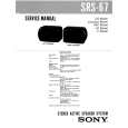SONY SRS67 Service Manual