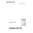 ROSENLEW PASSELI RW750 Owner's Manual