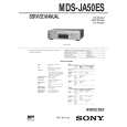 SONY MDS-JA50ES Owner's Manual