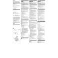 SONY SSCMD33VCE Owner's Manual