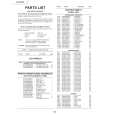 SHARP XG-NV2E Parts Catalog