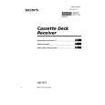 SONY HST-471 Owner's Manual