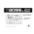 BOSS DR-110 Owner's Manual