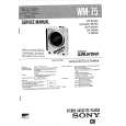 SONY WM75 Service Manual