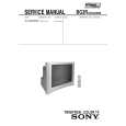 SONY KVAR25M61 Service Manual