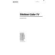 SONY KV-29RS10 Owner's Manual