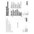 AEG 611K-WR/CH/DK/S Owner's Manual