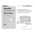 SHARP CDDP900S Owner's Manual