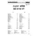 GRUNDIG SE6110VT Service Manual