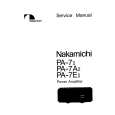 NAKAMICHI PA7AII Service Manual