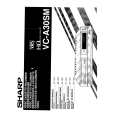 SHARP VC-A30SM Owner's Manual