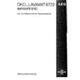 AEG LAV6723 Owner's Manual