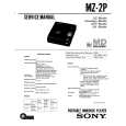 SONY MZ2P Service Manual
