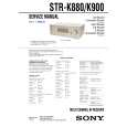 SONY STR-K880 Service Manual