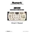 NUMARK DM1295 Owner's Manual