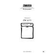 ZANUSSI ZSF6171 Owner's Manual