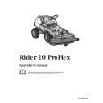 HUSQVARNA RIDER20PROFLEX Owner's Manual