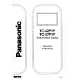 PANASONIC TC-37P1F Owner's Manual