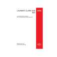 AEG LAVCLARA845 Owner's Manual