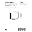 SONY KVS2951KR Service Manual