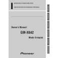 PIONEER GM-X642 Owner's Manual