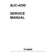 CANON BJC-4200 Service Manual