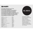 SHARP EL2631L Owner's Manual