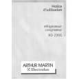 ARTHUR MARTIN ELECTROLUX RD2300W-1