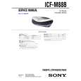 SONY ICFM88B Service Manual