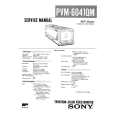 SONY PVM6041QM Service Manual