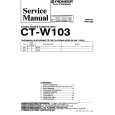 PIONEER CTW103 Service Manual
