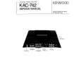 KENWOOD KAC742 Service Manual