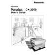 PANASONIC DX2000 Owner's Manual
