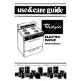 WHIRLPOOL RF3010XVN1 Owner's Manual