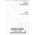 ARTHUR MARTIN ELECTROLUX TE0006W1 Owner's Manual