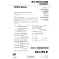 SONY MHCRXD5 Service Manual