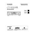 PIONEER CT-W205R Owner's Manual