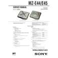 SONY MZE44 Service Manual