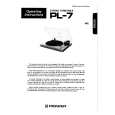 PIONEER PL-7 Owner's Manual
