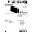 SONY KVC2573E Service Manual