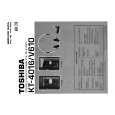 TOSHIBA KT-4016 Service Manual