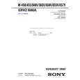 SONY M450 Service Manual