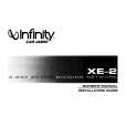 INFINITY XE-2 Owner's Manual
