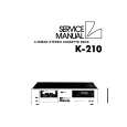 LUXMAN K210 Service Manual