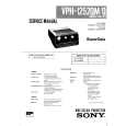 SONY VPH1272QM Service Manual
