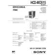 SONY HCDMD515 Service Manual